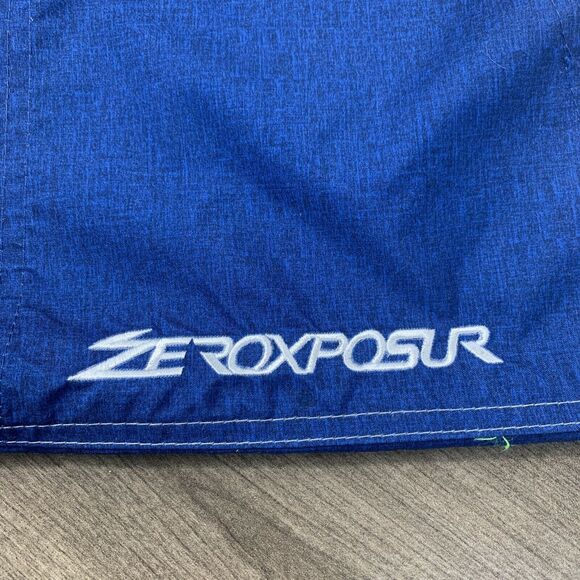 ZeroXposur Youth Swim Trunk Surf Shorts Size M - 10 / 12 Neon Lime R50450 NEW - Picture 5 of 11